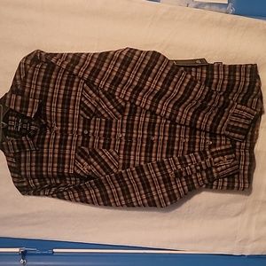 NWT Kenneth Cole Striped Button Up